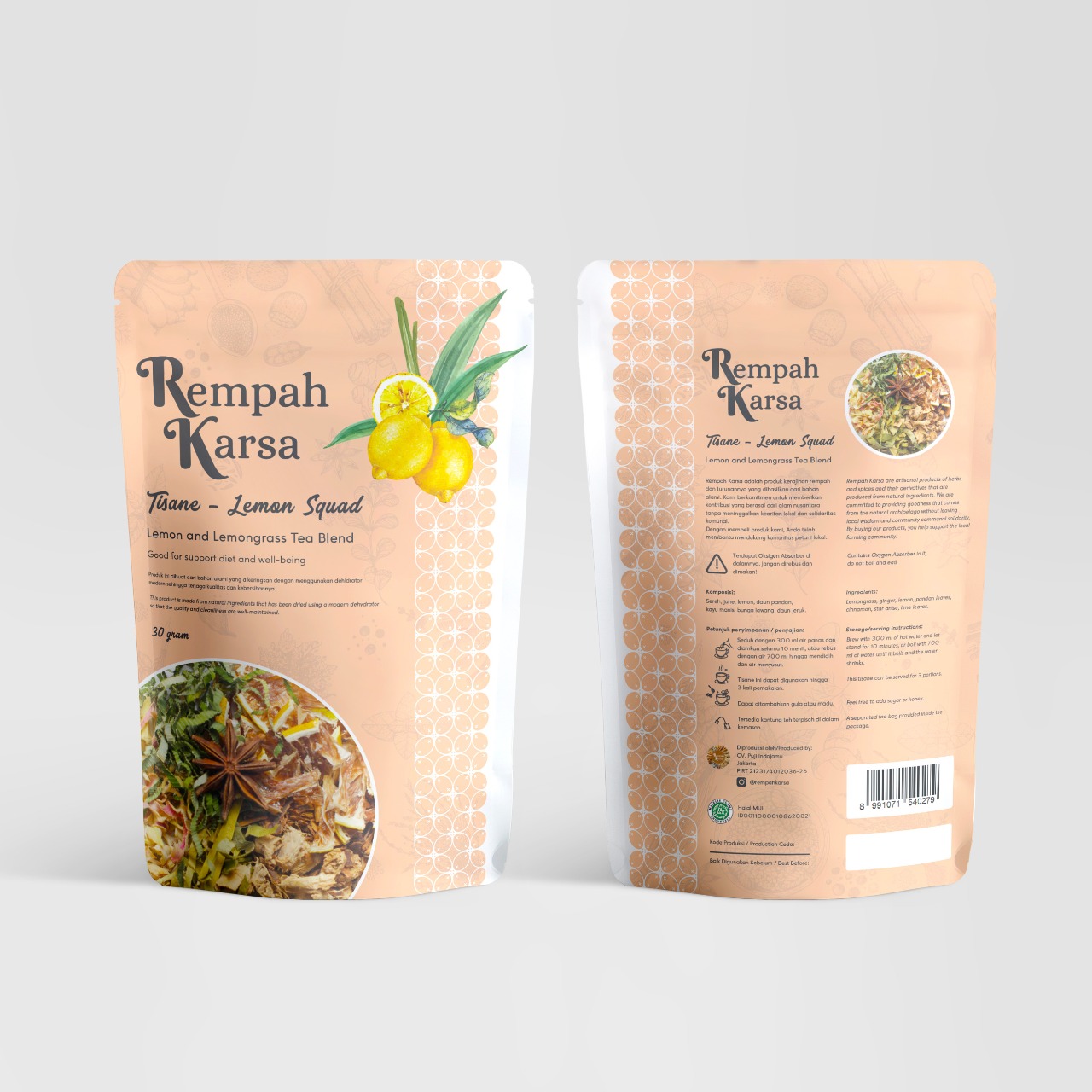 Tisane Lemon Squad 30 Grams Inaexport